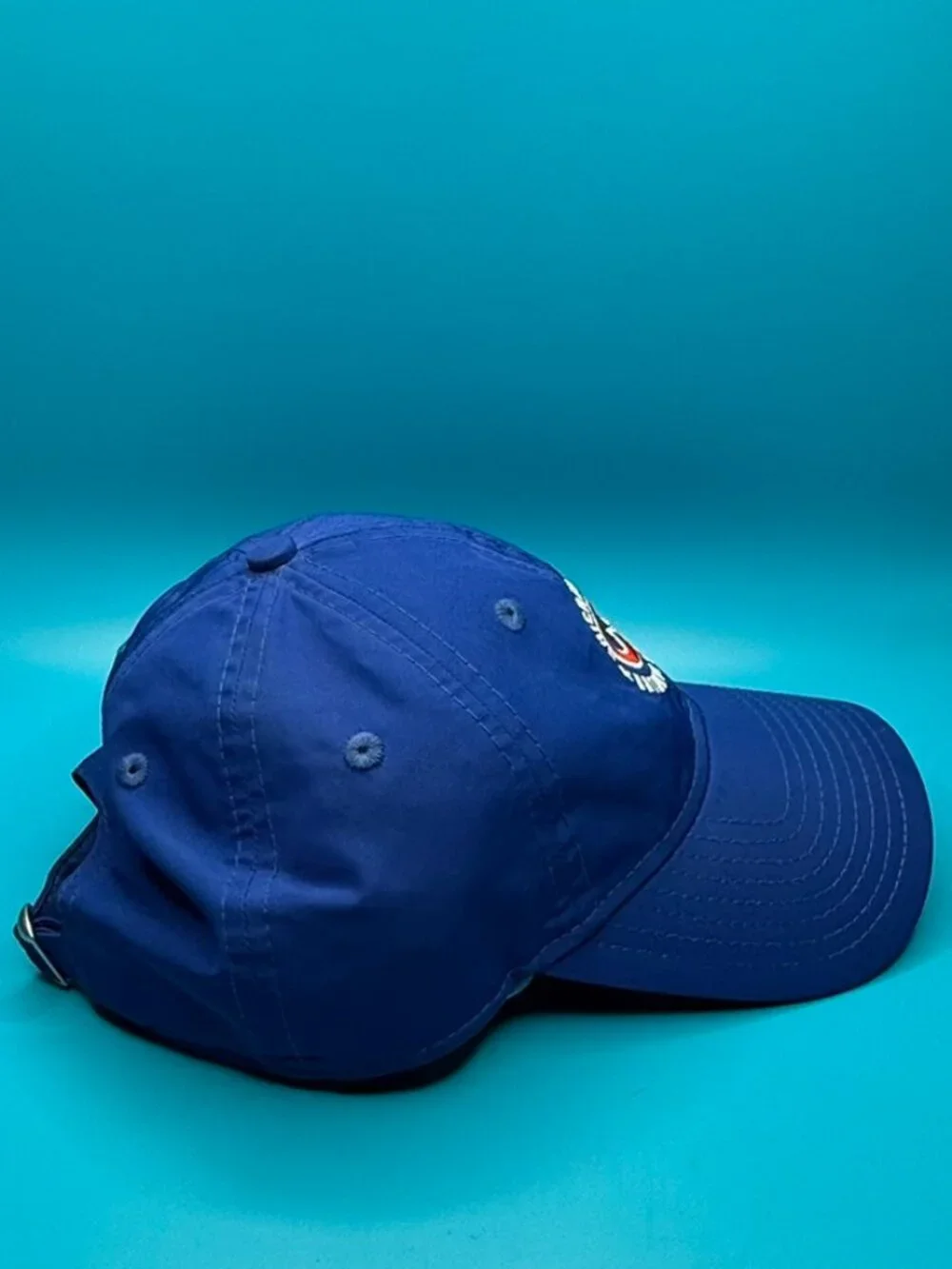 Chicago Cubs Women’s Blue Logo 9Twenty New Era Strapback Baseball Hat Cap MLB